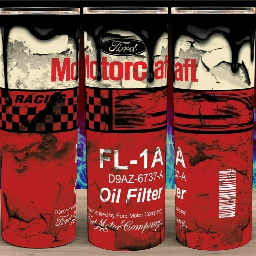Ford FL-1A Oil Filter Tumbler 20oz